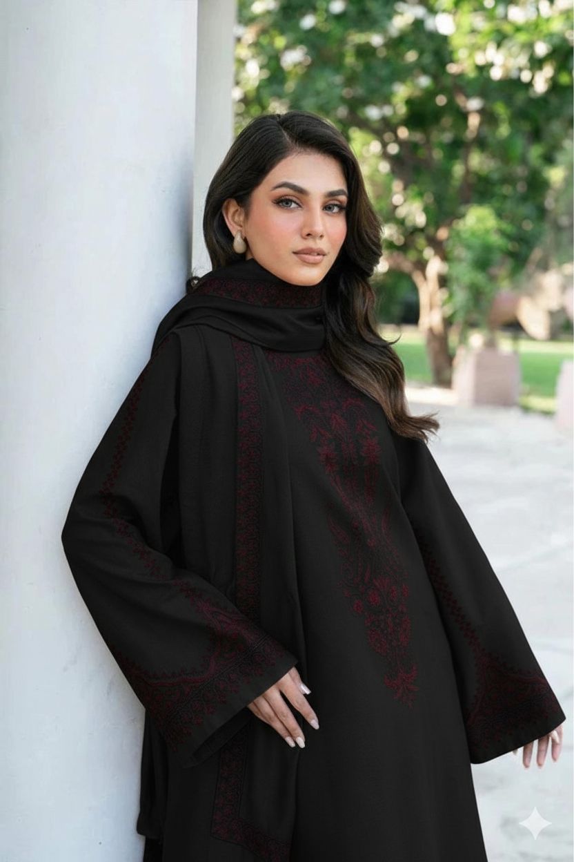 Zara Shahjahan 3PC Embroidered Lawn Suit