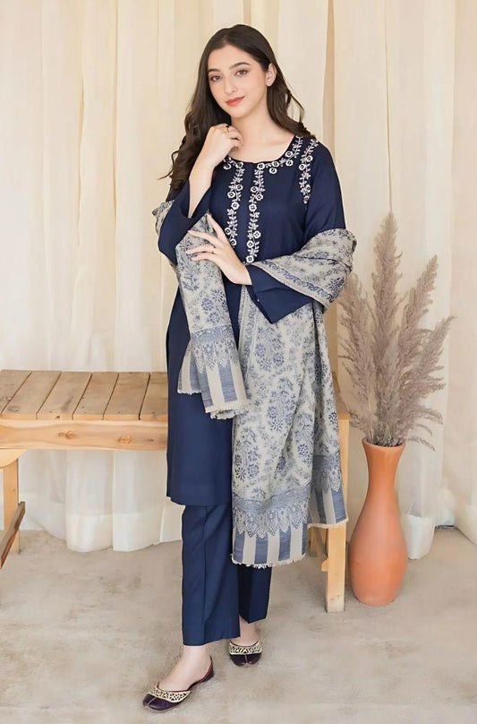 AISLING! ✨ 3PC Dhanak Embroidered Lawn
